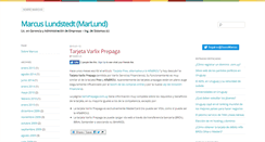 Desktop Screenshot of marlund.com